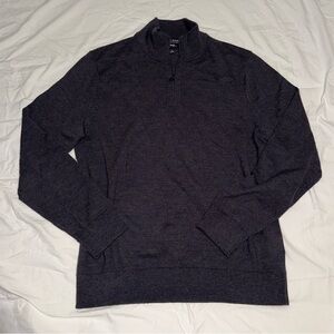 Banana Republic Franco merino half-zip sweater